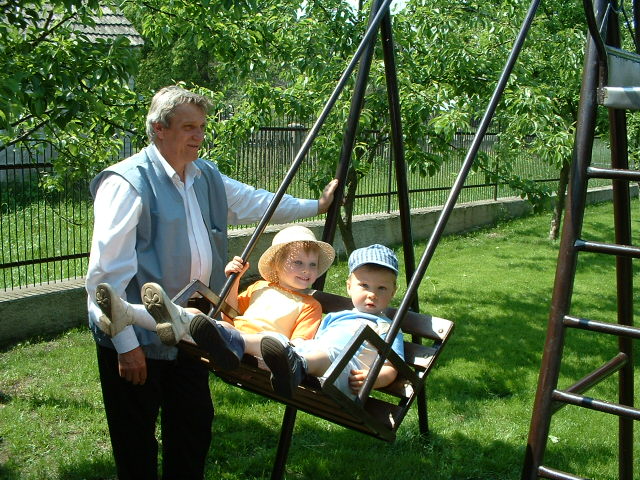 Dwoje na hustawce...